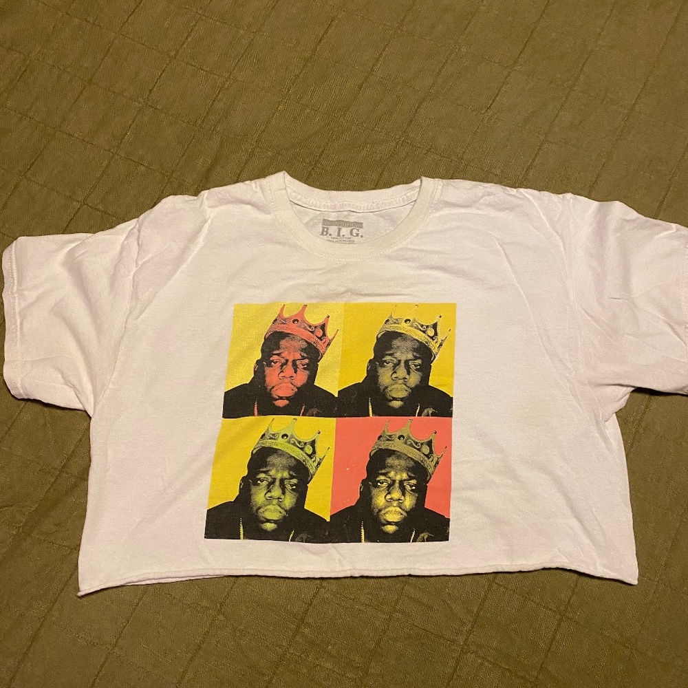 Notorious B.I.G. Crop tee